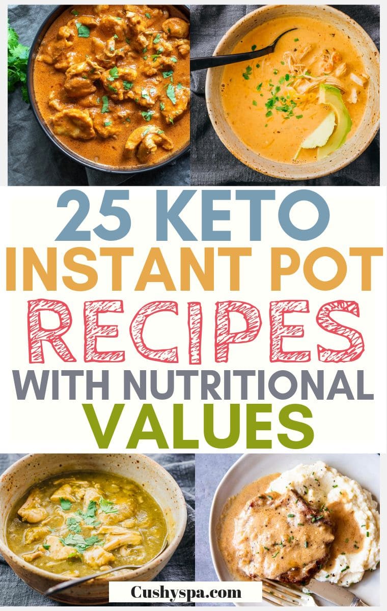 25 Easy Instant Pot Keto Recipes Cushy Spa