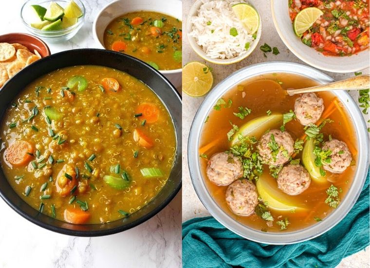 20 Filling High Protein Soup Recipes Cushy Spa