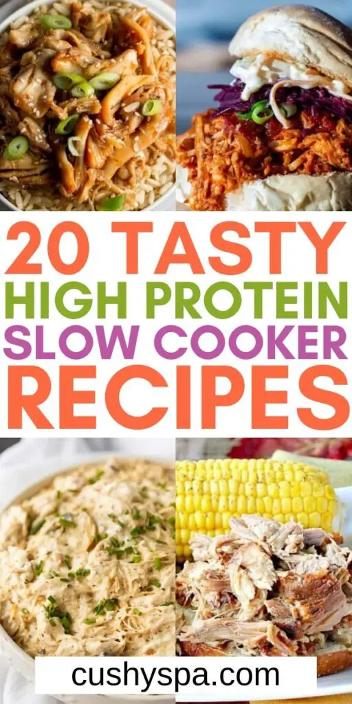 20 High Protein Slow Cooker Recipes - Cushy Spa