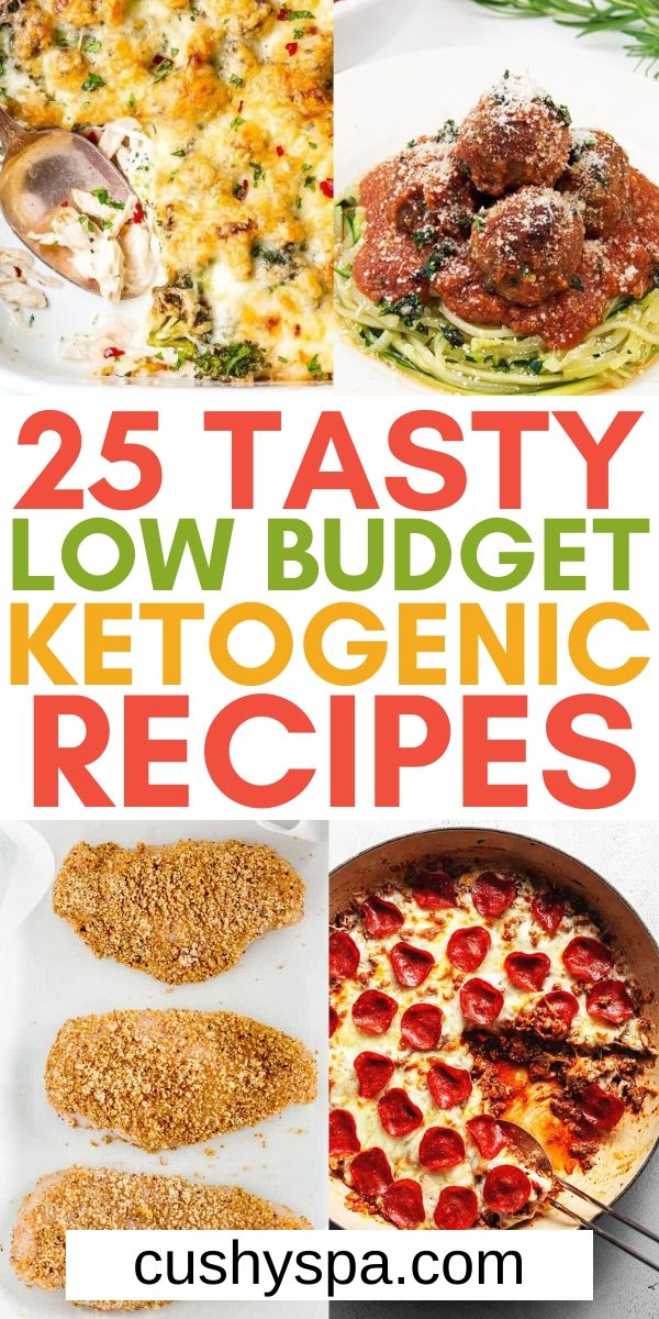 25 Cheap Keto Recipes for Low Budgets - Cushy Spa