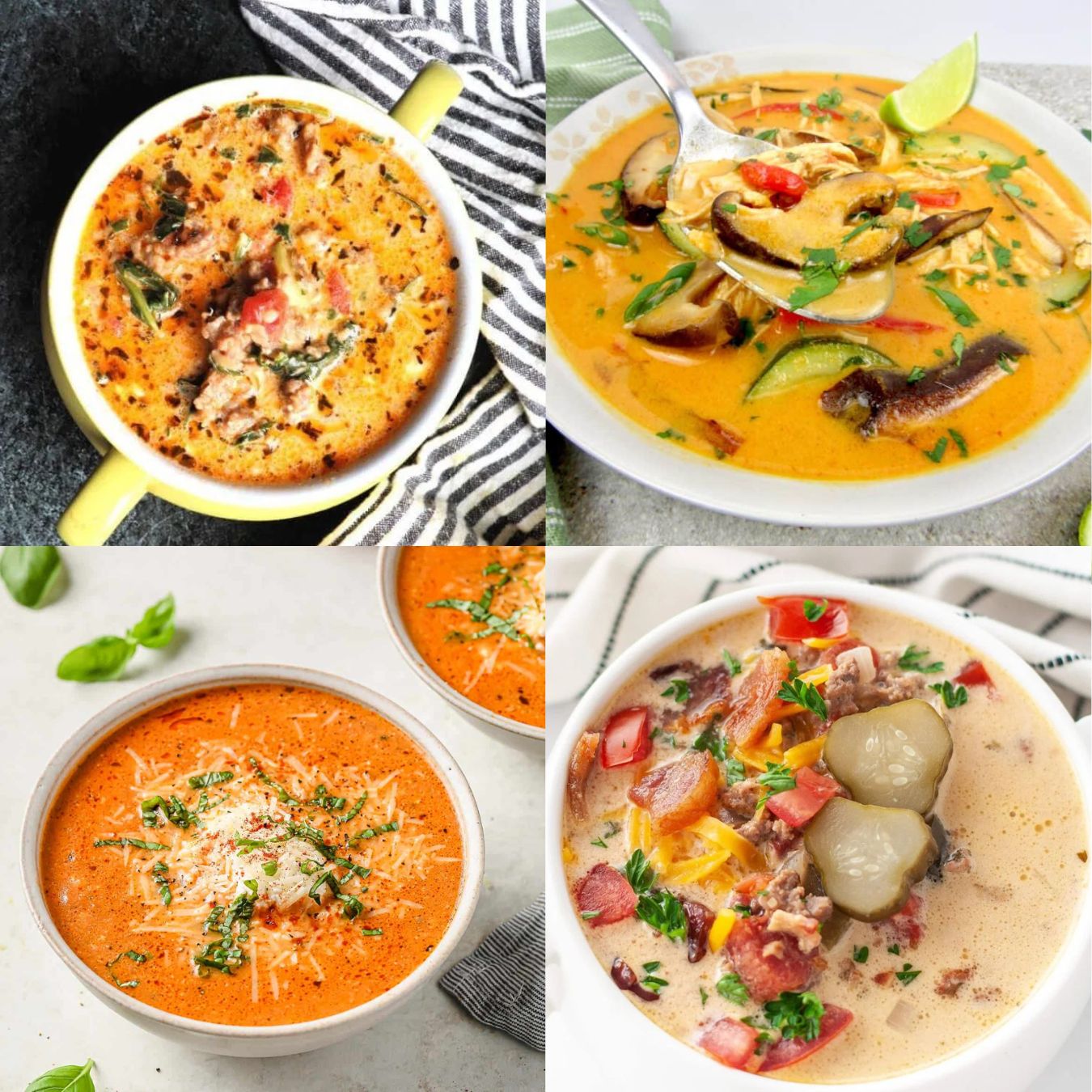 21 High Protein Low Carb Soups - Cushy Spa