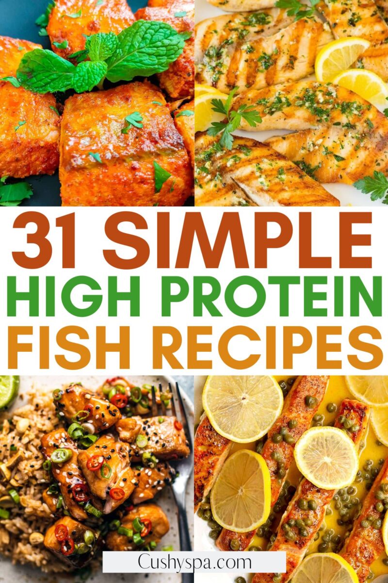 31 High Protein Fish Recipes - Cushy Spa