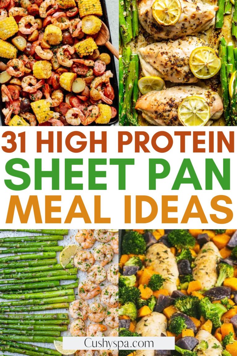 31 Insanely Good High Protein Sheet Pan Recipes - Cushy Spa